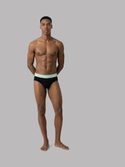 Calvin Klein Black Hip Briefs 3 Pack - Image 4 of 4