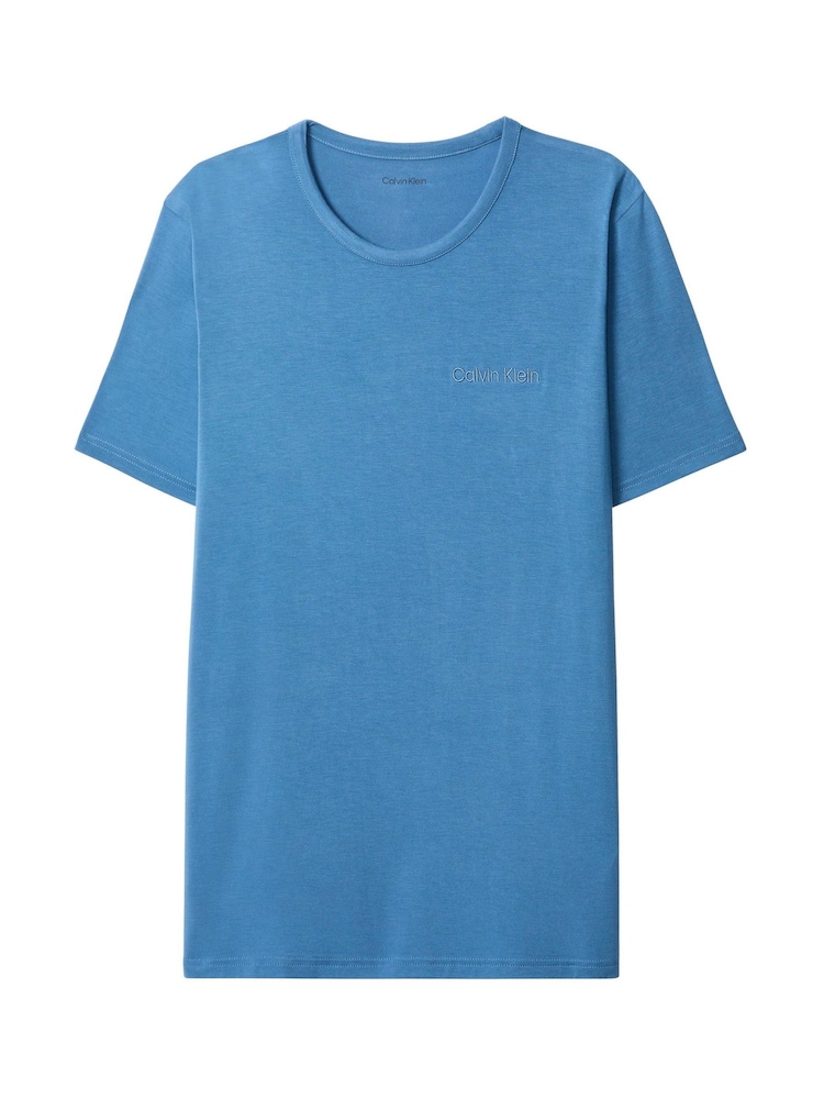 Calvin Klein Blue Lounge Ultra Soft Modal T-Shirt - Image 5 of 5