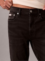 Calvin Klein Jeans Tapered Black Jeans - Image 4 of 5