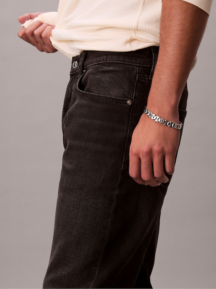 Calvin Klein Jeans Tapered Black Jeans - Image 5 of 5