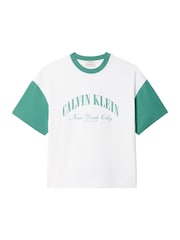 Calvin Klein T-Shirt mit lässigem College-Logo - Bild 5 von 5