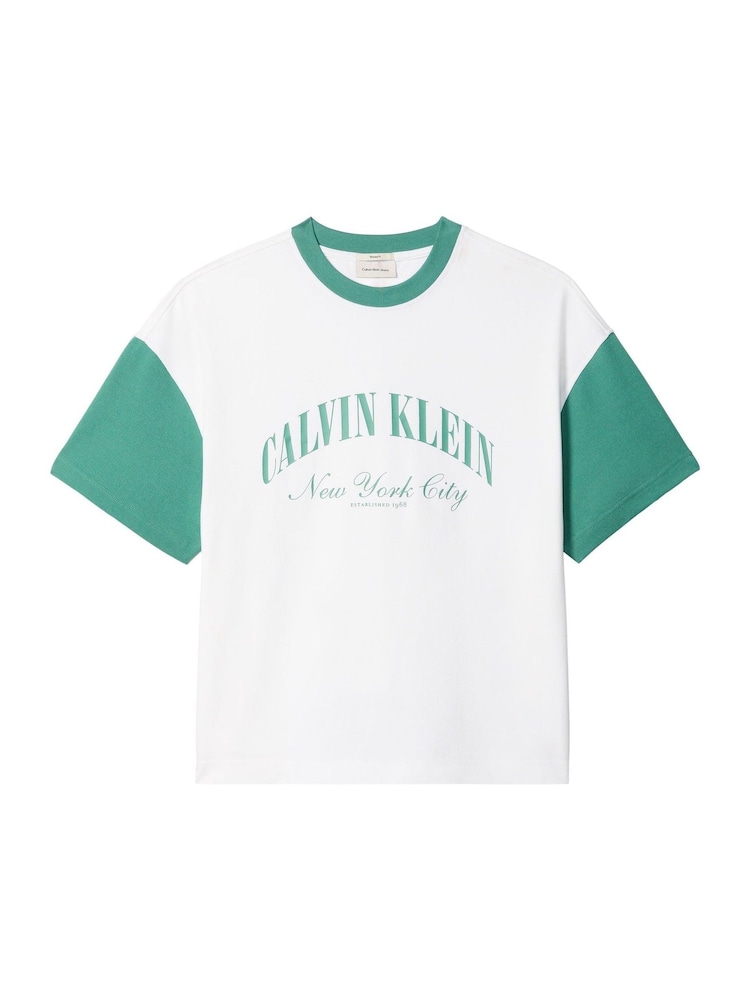 Calvin Klein T-Shirt mit lässigem College-Logo - Bild 5 von 5