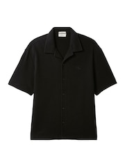 Calvin Klein Black Cotton Piqué Polo Shirt - Image 5 of 5