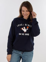 Brands In Blue Lover Goose Hoodie - Image 1 of 5