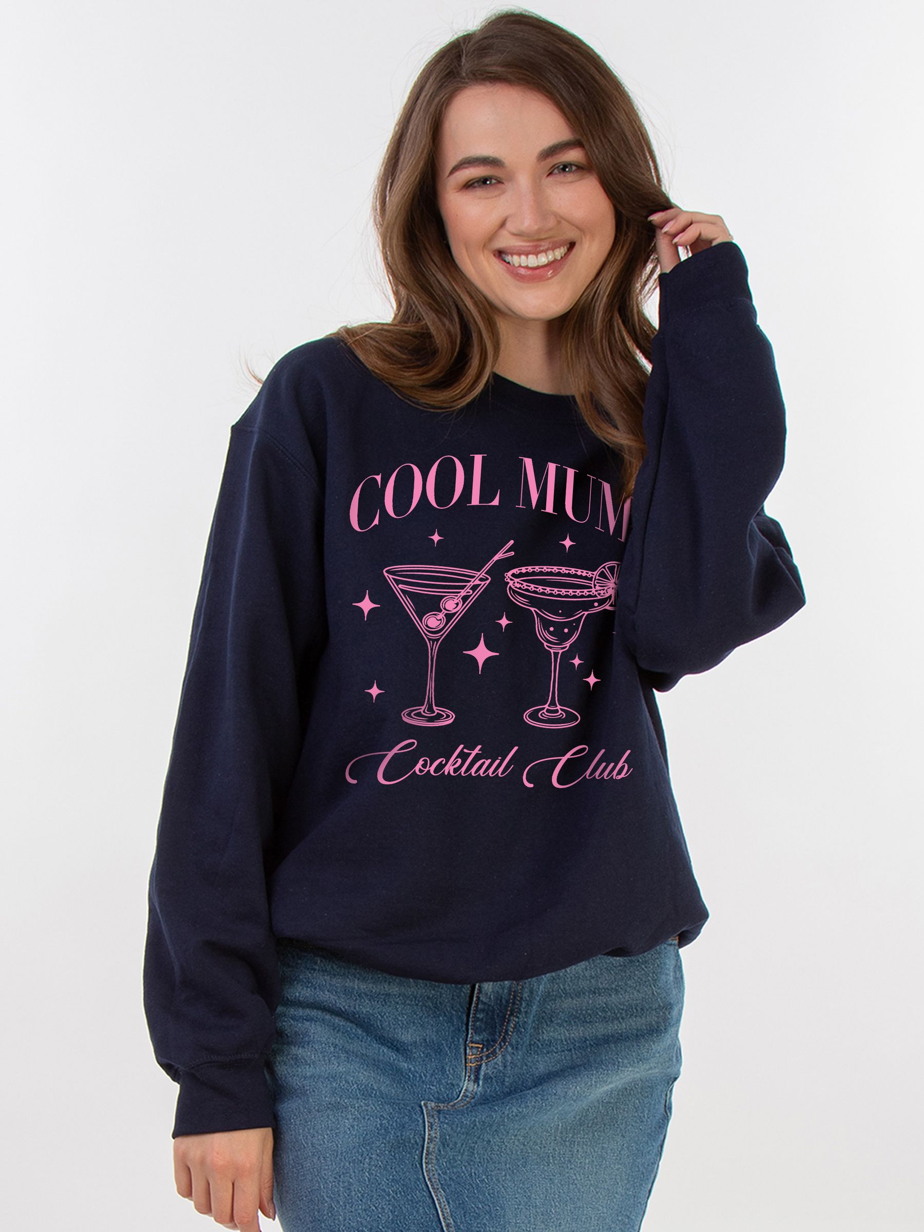 トップス *sweet mother* Buy Brands In Blue Mother's Day Cool Mums Club Sweat Top from the