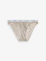 Calvin Klein Black Icon Logo Bikini Briefs 3 Pack - Image 2 of 4