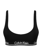 Calvin Klein Black Halter Bralette Bikini Top - Image 1 of 1