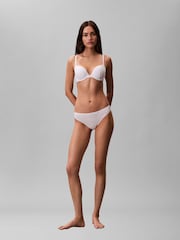 Hvid - Calvin Klein Stretch bikinitrusser med høj talje - Billede 3 af 5