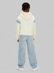 Calvin Klein Yellow Oversized - Fleece Hoodie - Image 2 of 5