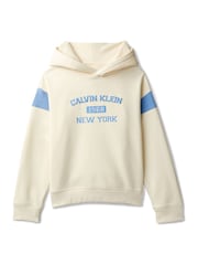 Calvin Klein Yellow Oversized - Fleece Hoodie - Image 5 of 5