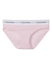 Calvin Klein Pink High Waist Bikini Bottom - Stretch - Image 6 of 6