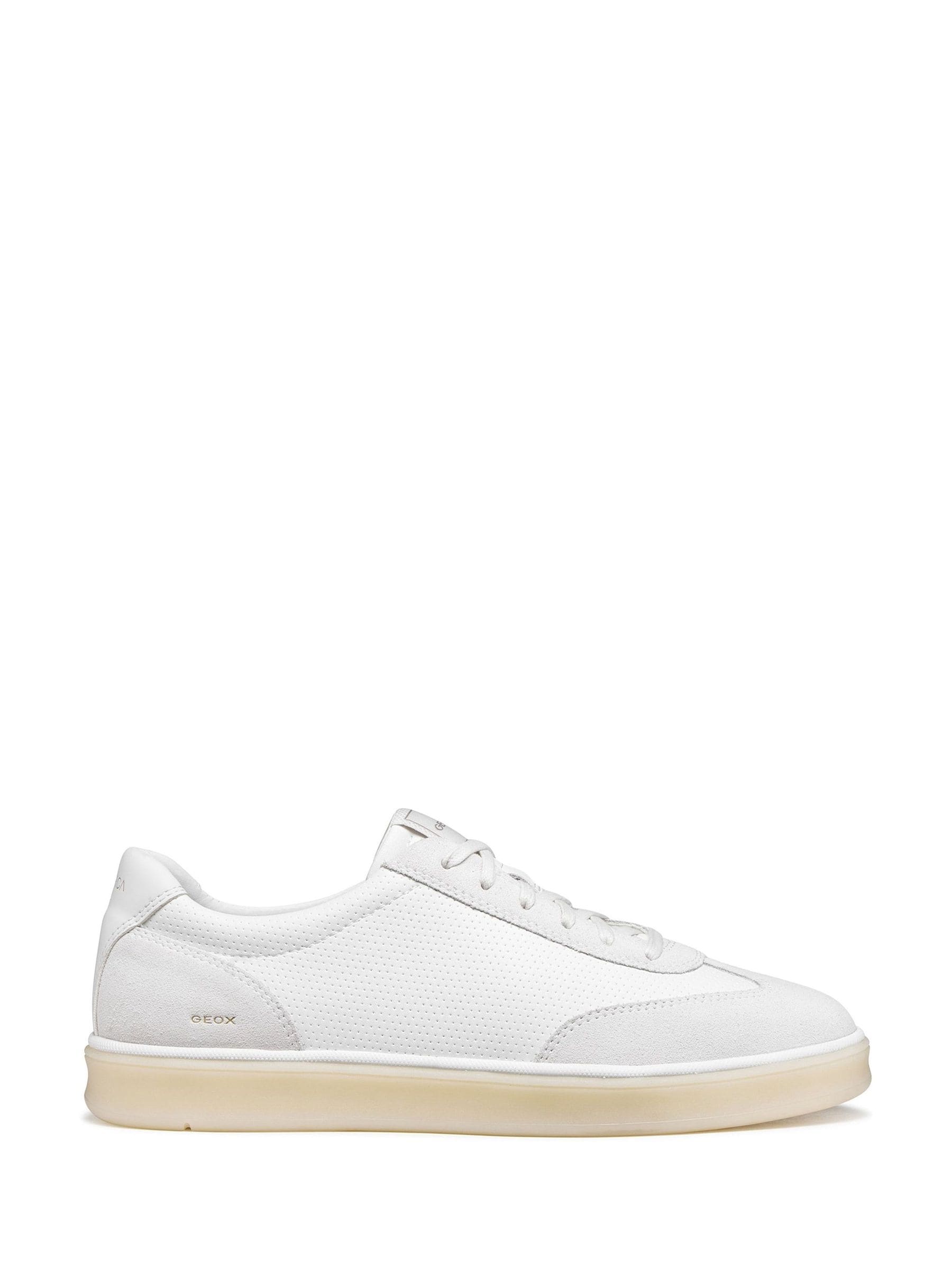 Geox Men's White Renan A Trainers - Image 2