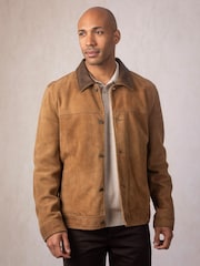 سترة Crummock بياقة من Lakeland Leather - Image 1 of 9