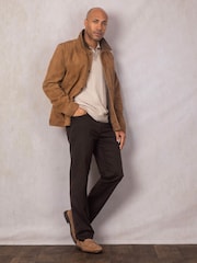 سترة Crummock بياقة من Lakeland Leather - Image 3 of 9