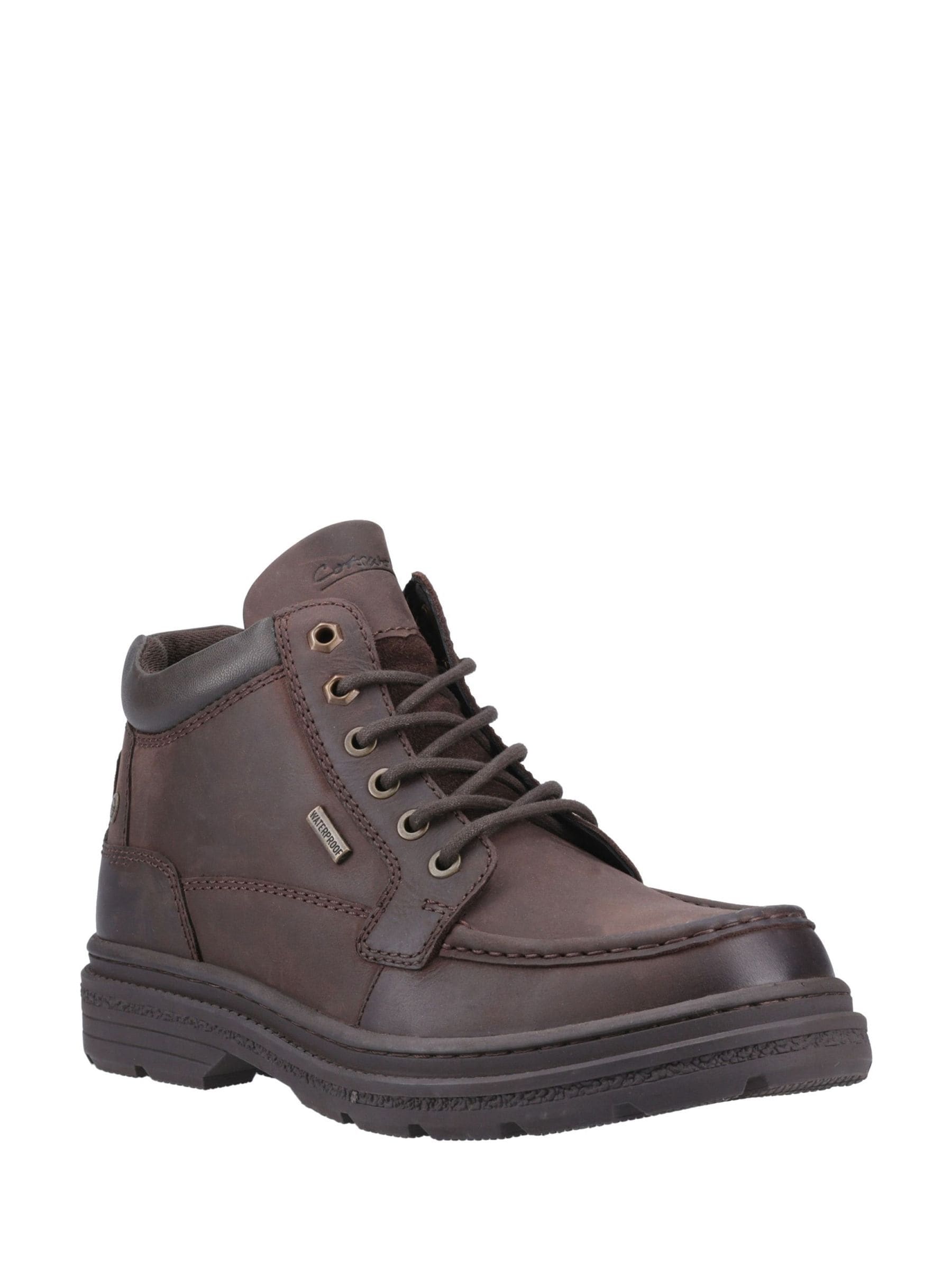 Cotswold Men's Brown Cricklade Leather Ankle Boots - Size 12 - Image 7