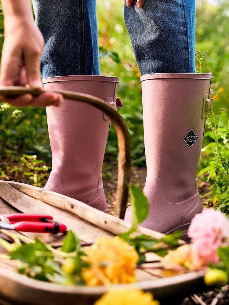 Muck Boots Pink Rainscape Tall Boots - Image 5 of 5