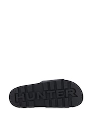 Hunter Black Core Embossed Sliders - Image 4 of 4