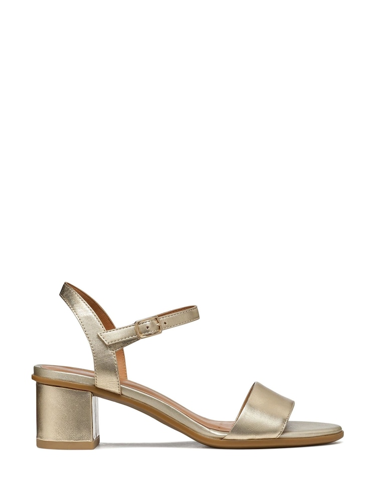 Geox Gold Aurely 50 Sandals - Image 2 of 6