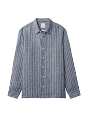 Calvin Klein Grey Woven Stretch Shirt - Image 5 of 5