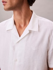 Calvin Klein White Woven Shirt - Image 3 of 6