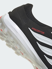 adidas Black Predator Pro Fold-Over Tongue Turf Football Shoes - Image 3 of 4