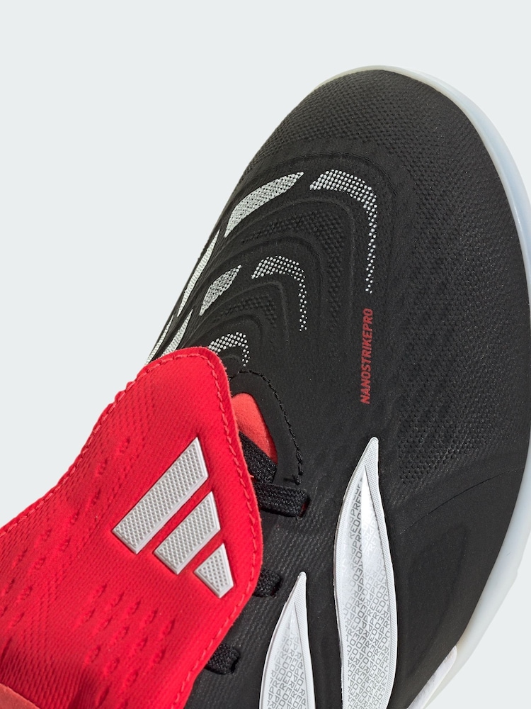 adidas Black Predator Pro Fold-Over Tongue Turf Football Shoes - Image 4 of 4 adidas Black Predator Pro Fold-Over Tongue Turf Football Shoes - Image 4 of 4