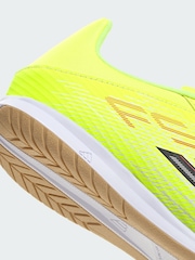 adidas Yellow F50 CLUB Indoor Football Shoes - Image 4 of 4