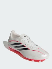 adidas White Copa Pure Iv League Firm Ground Football Boots - Image 1 of 4