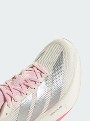 adidas White Adizero Boston 13 Shoes - Image 5 of 5