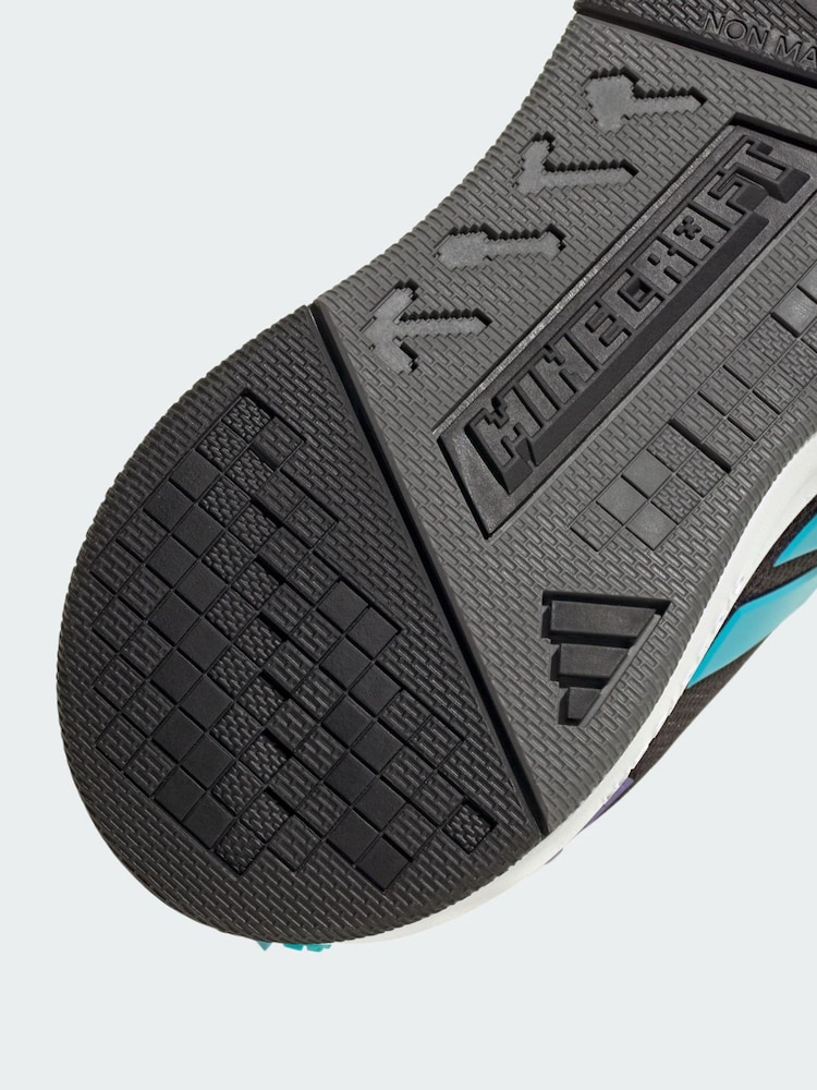 adidas Black Minecraft Pro Junior Shoes - Image 4 of 4