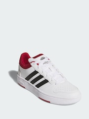 adidas White Hoops Classic Shoes - Image 1 of 4