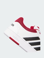 adidas White Hoops Classic Shoes - Image 3 of 4