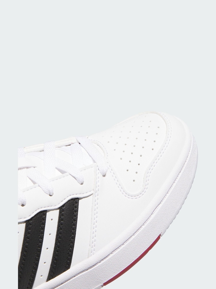 adidas White Hoops Classic Shoes - Image 4 of 4