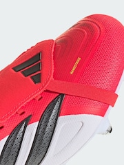 adidas Red Predator League Fold-Over Tongue Soft Ground Football Boots - Image 4 of 4