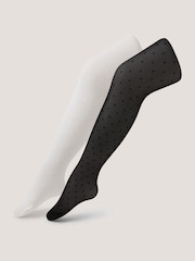 حزمة من 2 كولونات شفافة بتفاصيل فيونكة من Monsoon - Image 1 of 3