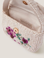 Monsoon Mini Flower Beaded Bag - Imaginea 4 din 5