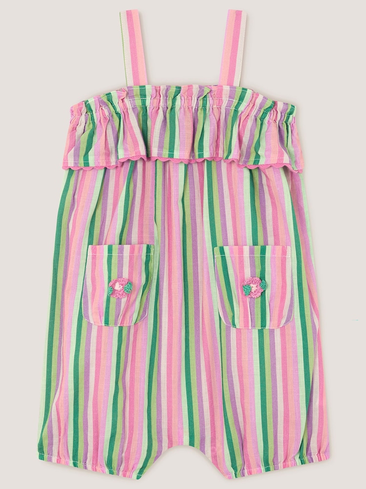 لباس لعب مخطط بكشكشة للأطفال من Monsoon - صورة 1 من 4