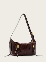 AllSaints Brown Jean Rey Shoulder Bag - Image 2 of 5
