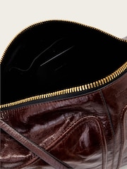 AllSaints Brown Jean Rey Shoulder Bag - Image 4 of 5