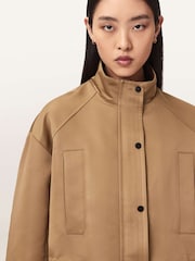 AllSaints Brown Luellah Jacket - Image 3 of 6