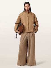 AllSaints Brown Luellah Jacket - Image 5 of 6