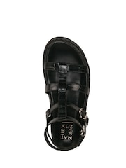 Crno - Naturalizer Lekie sandale sa naramenicama sa Standardni kroj - Slika 6 od 7