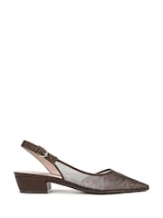 Naturalizer Brown Banks 2 Wide Fit Slingbacks - Image 1 of 7