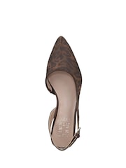 Naturalizer Brown Banks 2 Wide Fit Slingbacks - Image 6 of 7