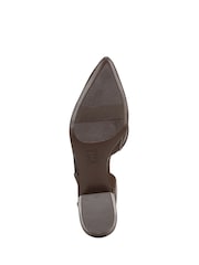 Naturalizer Brown Banks 2 Wide Fit Slingbacks - Image 7 of 7