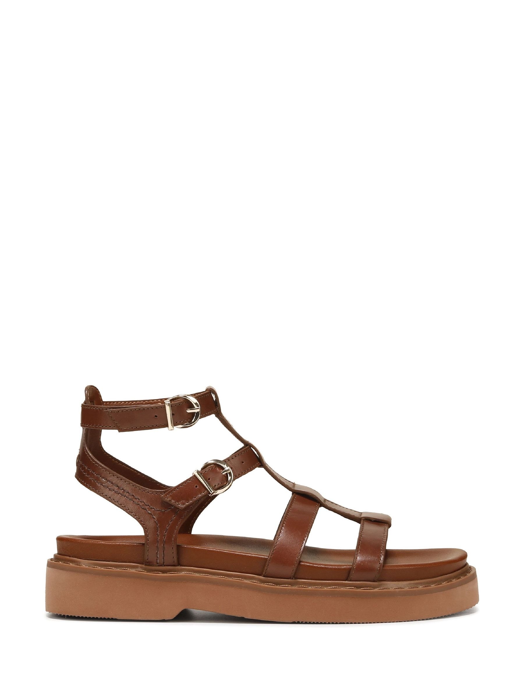 Buy Naturalizer Brown Lexie Regular Fit Strappy Sandals from Next USA