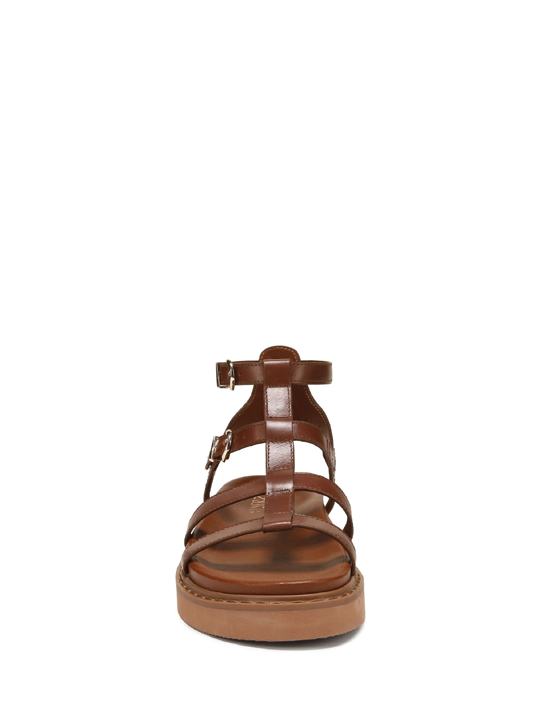 Buy Naturalizer Brown Lexie Regular Fit Strappy Sandals from Next USA