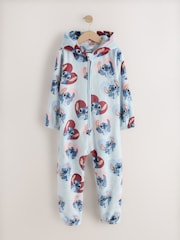 Blue Stitch Fleece All-In-One (3-16yrs) - Image 1 of 4