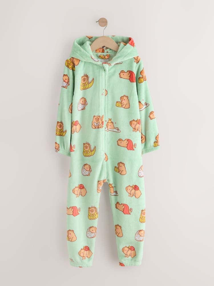 Mavi Kapibara - Fleece All-in-One (1.5-16il) - 4şəkildən 1 şəkil