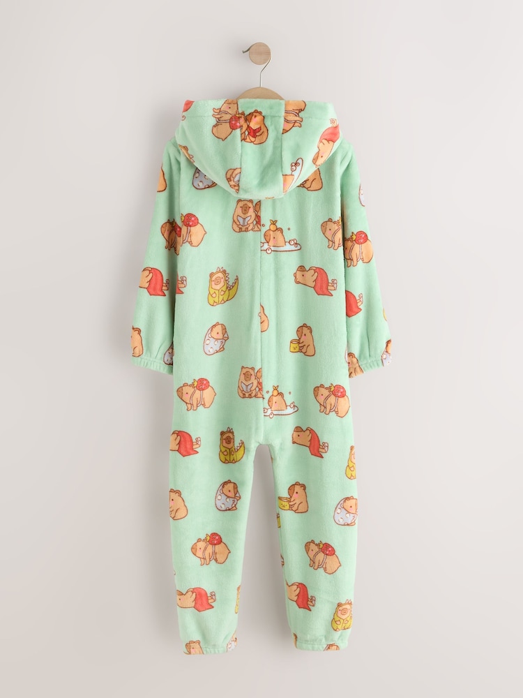 Mavi Kapibara - Fleece All-in-One (1.5-16il) - 4şəkildən 2 şəkil